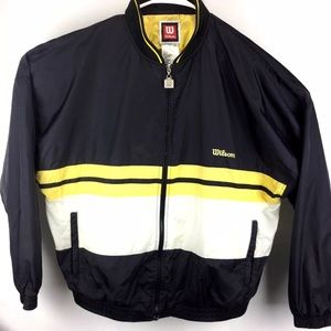 Vintage Wilson Track Jacket/Windbreaker Men's XL